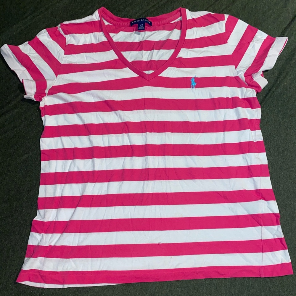 Polo Ralph Lauren short sleeve top. Size Large